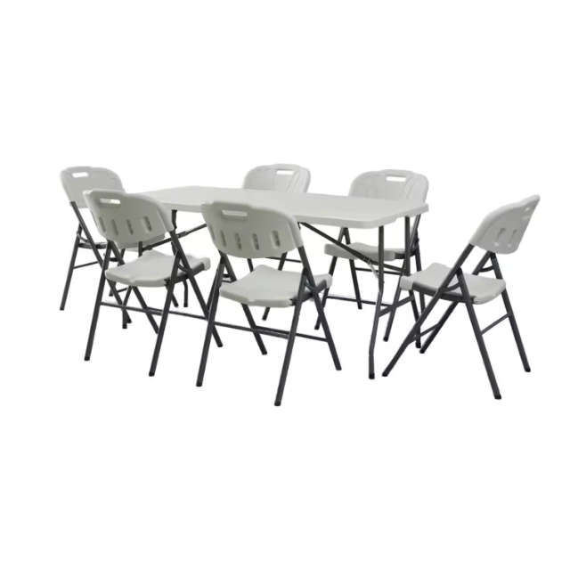 GOF Furniture  Tabula Foldable Table and Chair Set
