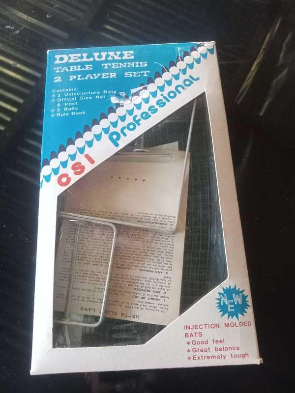 Complete Vintage Table Tennis set