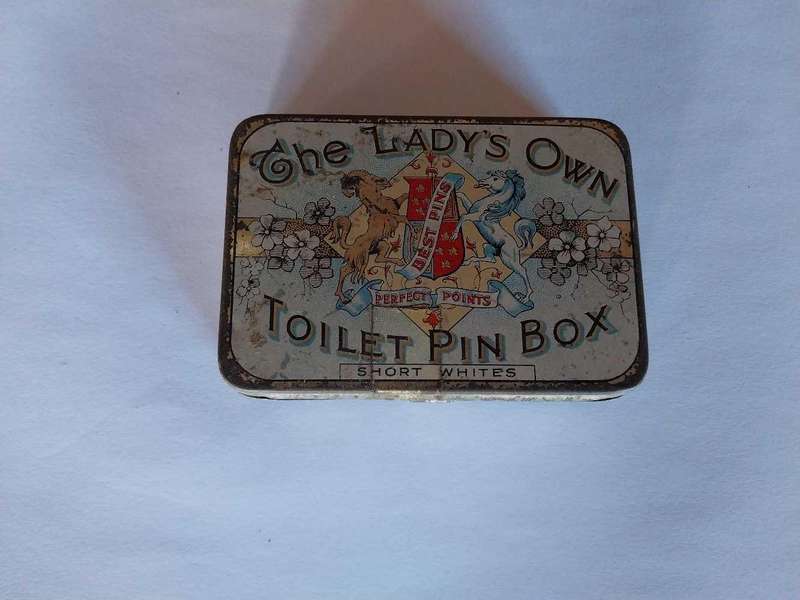 The lady's own toilet tin box