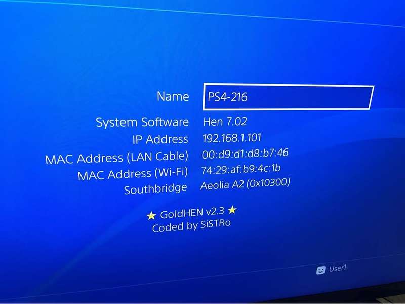 PS4 Phat 500GB Console Firmware 7.02 Jailbreak