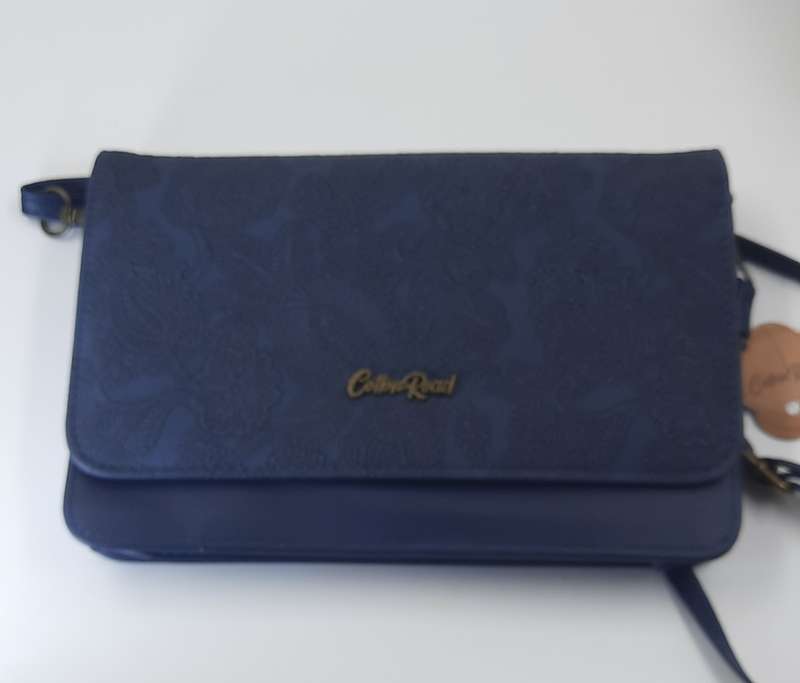 COTTON ROAD SLING PURSE! IN BLUE!@@VERY NICE SLING PURSE##