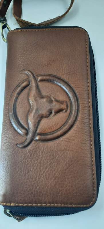 Genuine Leather Cowhide Purse/Wallet by Vivace - Stunning Light Brown
