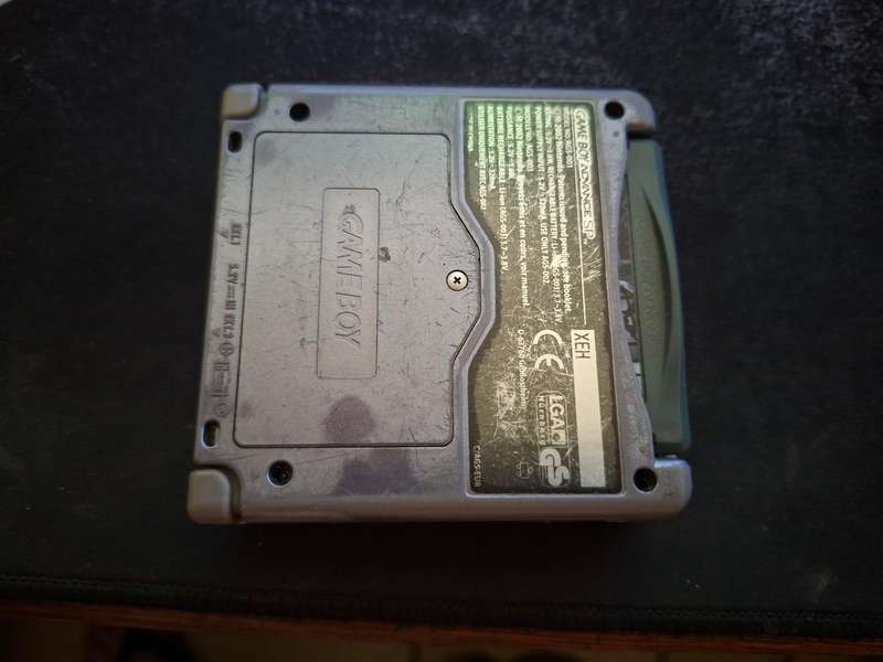 Gameboy Advance SP special edition + Accessories+ Pokemon Saphire Second Hand