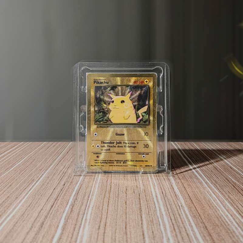 Pokémon: Pikachu #58/102 - Gold Metal Promo - Sealed | Celebrations Ultra-Premium Collection (2021)