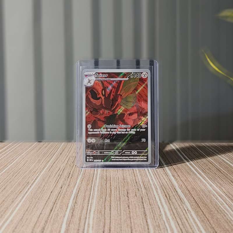 Pokémon: Scizor #205/197 - Illustration Secret Rare | Obsidian Flames - TCG Card