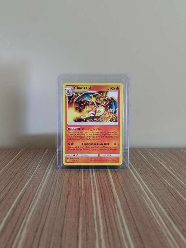 Pokémon: Charizard Regular Rare #14/181 - Mint Condition | Sun & Moon: Team Up (2019)