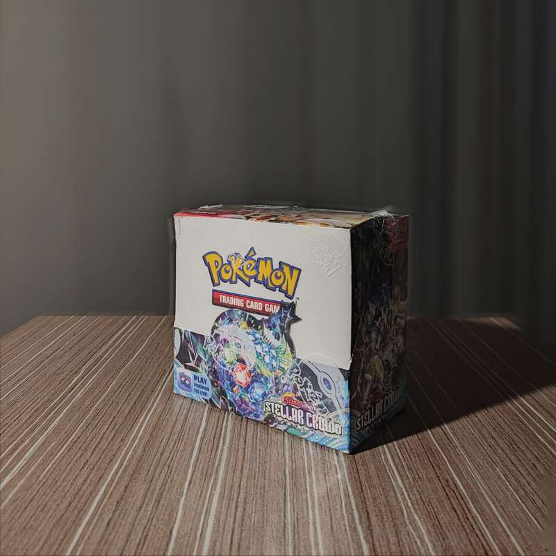 Pokémon TCG: Stellar Crown Booster Box - Factory Sealed! + Mint Charmander SVP #44