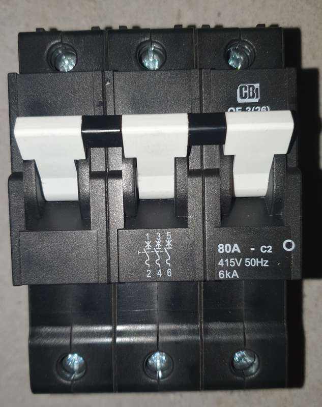 Samite C/B 3/P 80A C2 QFE38280
