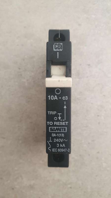 CBI 10A Circuit Breaker QAL18310BP