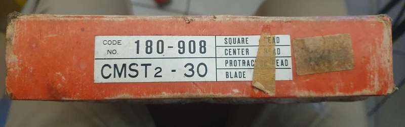 Mitutoyo Combination Square Set