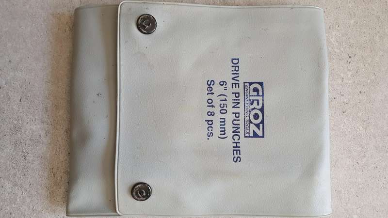 GROZ 6" Pin Punches Set