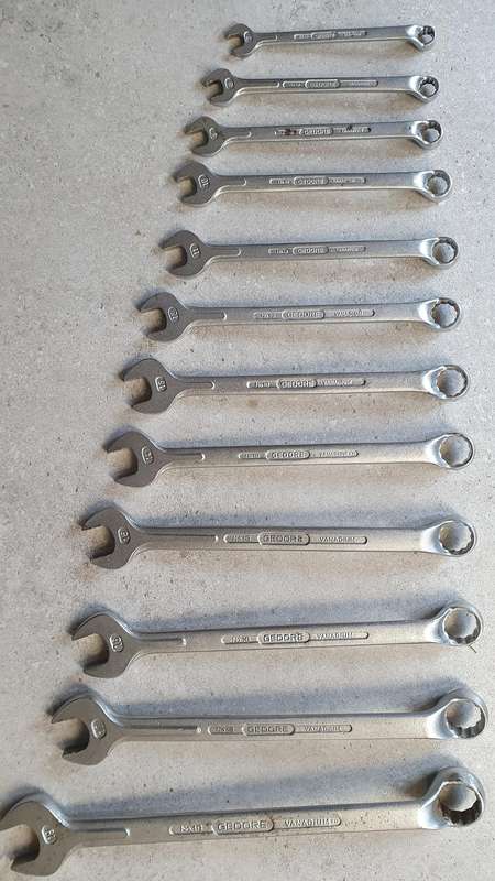 Gedore 1 B Series Combination Spanner set