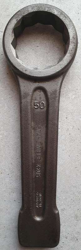 STAHLWILLE Slogging Ring Spanners 4205 size 50mm