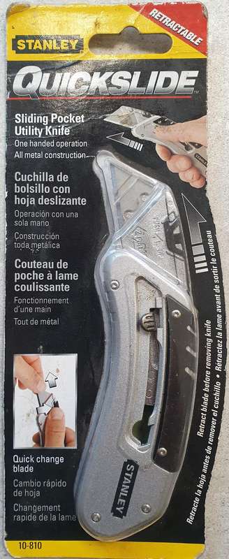 Stanley QuickSlide Retractable Knife