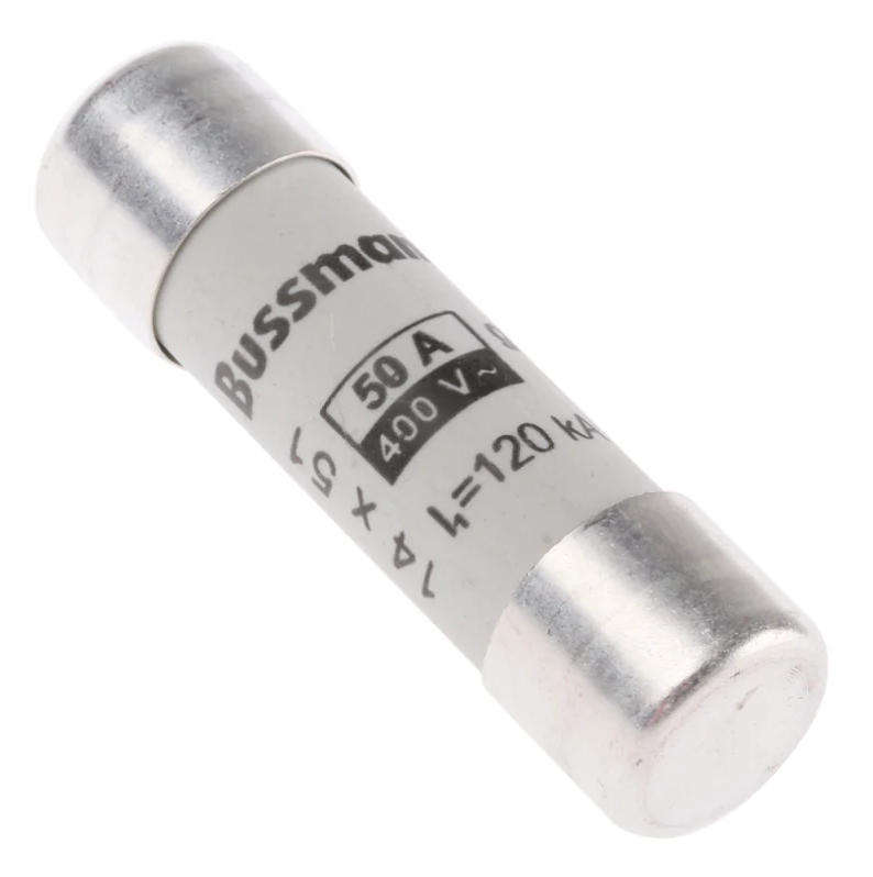 Bussmann 50A Ceramic Cartridge Fuse, 14 x 51mm