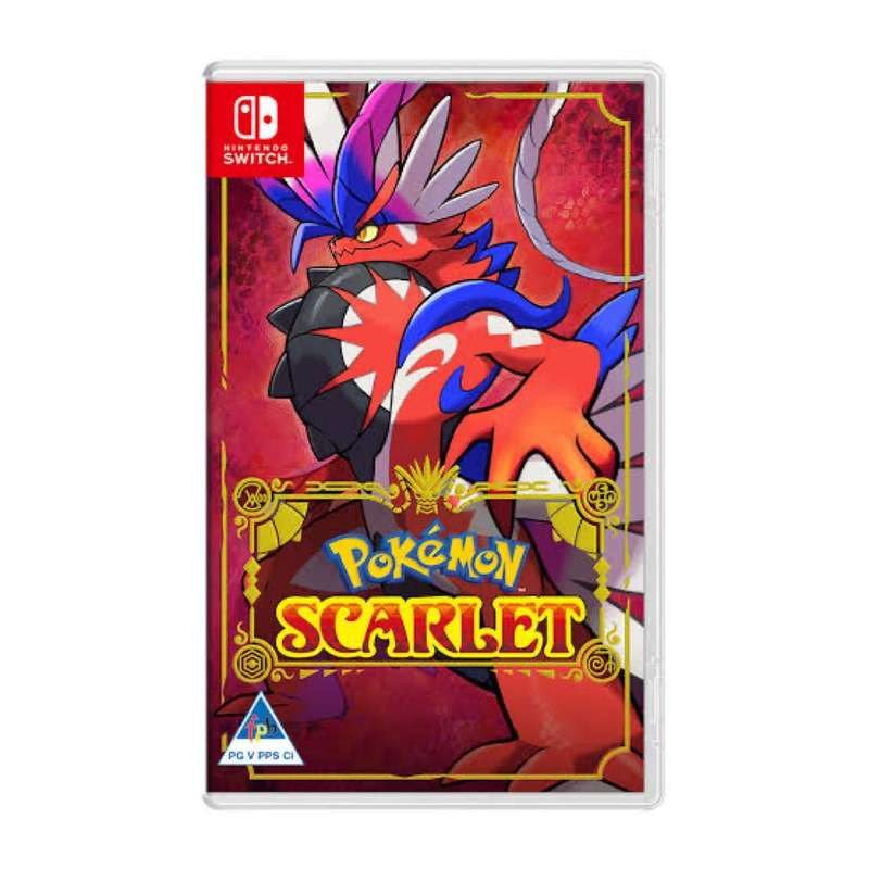 Nintendo Switch OLED, extra controller and Pokémon Scarlet
