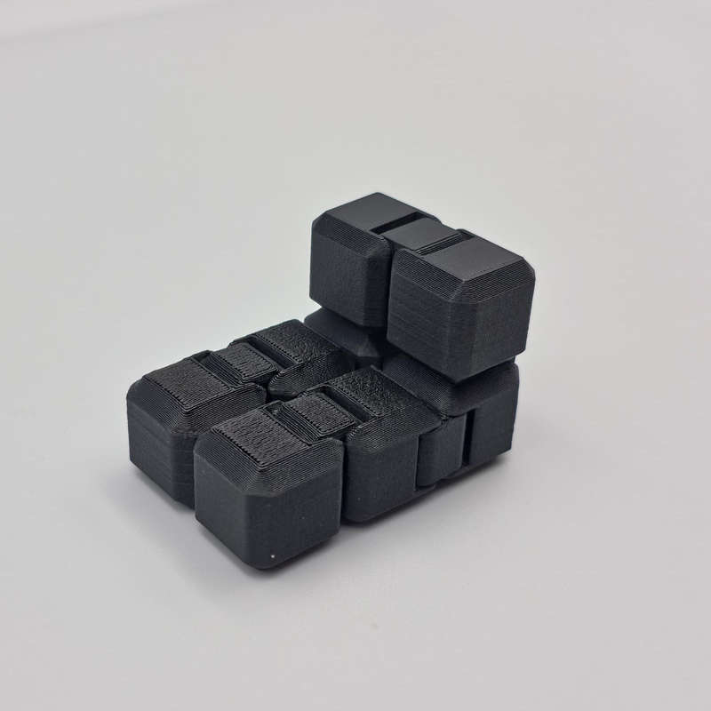 Infinity Fidget Cube  Stress Relief & Focus Toy | Endless Folding Fun