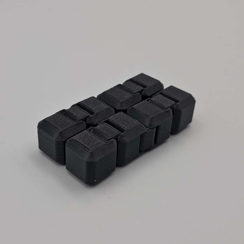 Infinity Fidget Cube  Stress Relief & Focus Toy | Endless Folding Fun