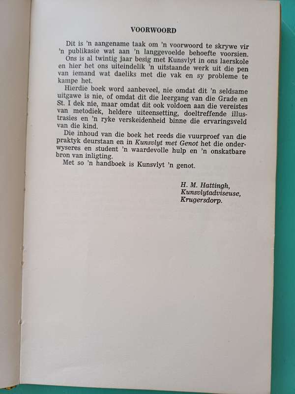 Kunsvlyt met Genot