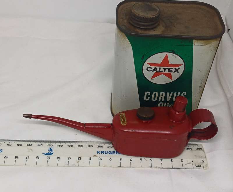 Collectable Tin and Oil can