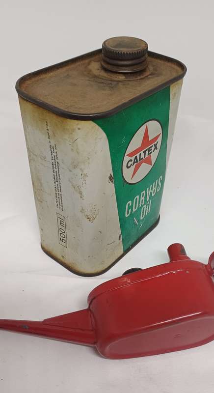Collectable Tin and Oil can