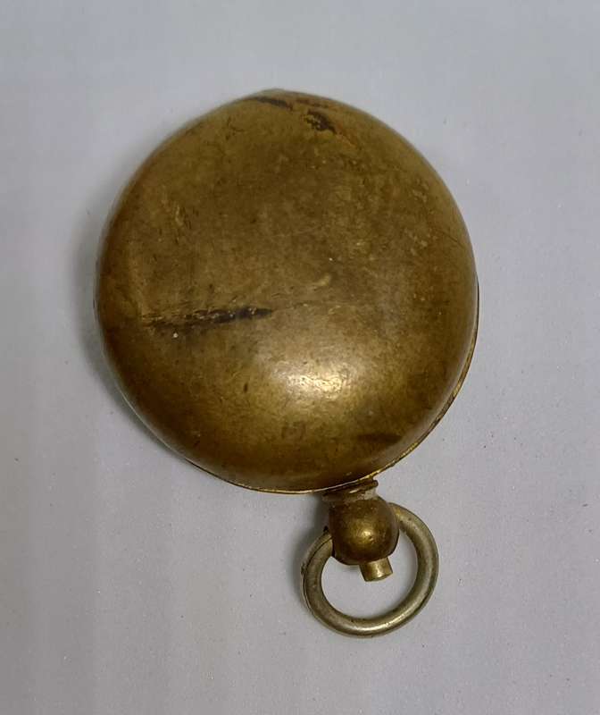 Old Brass coin holder
