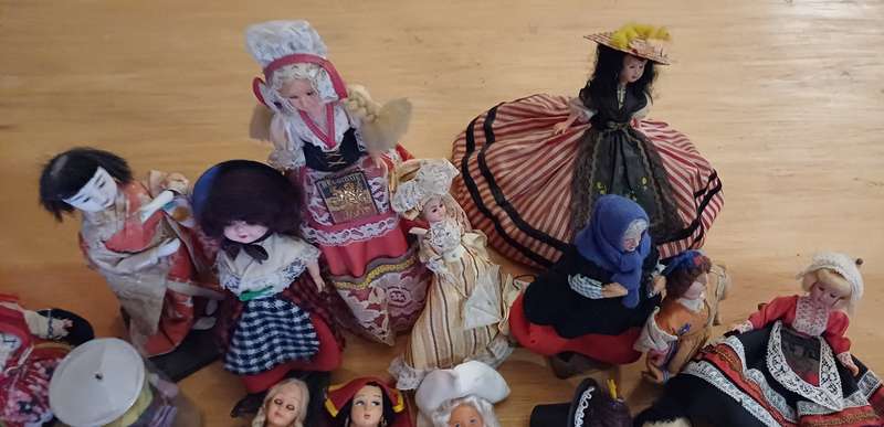 Collection of dolls