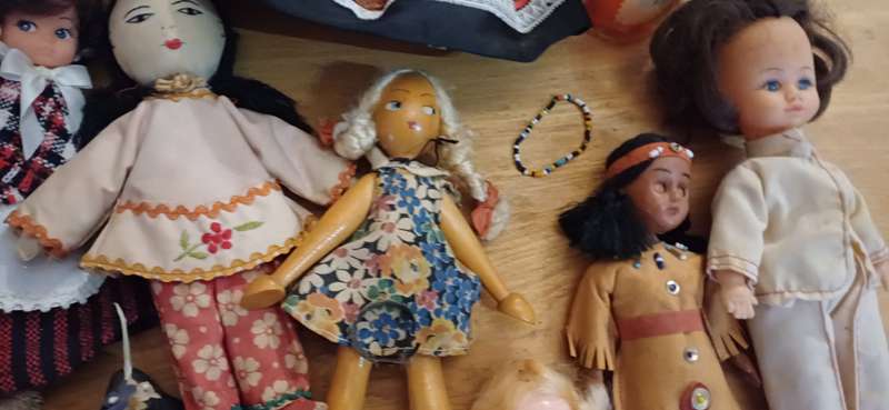 Collection of dolls
