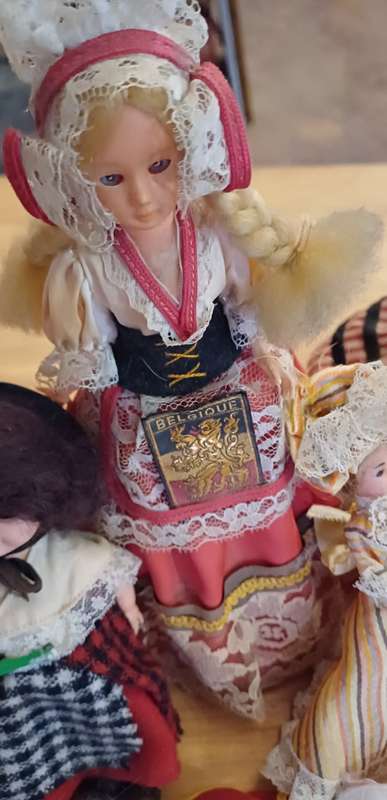 Collection of dolls