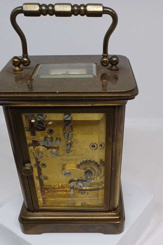 Rare Matthew Norman carriage clock  marked 1754A still working
