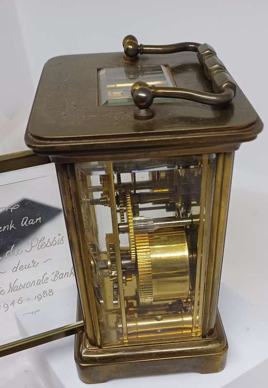Rare Matthew Norman carriage clock  marked 1754A still working