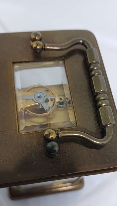 Rare Matthew Norman carriage clock  marked 1754A still working