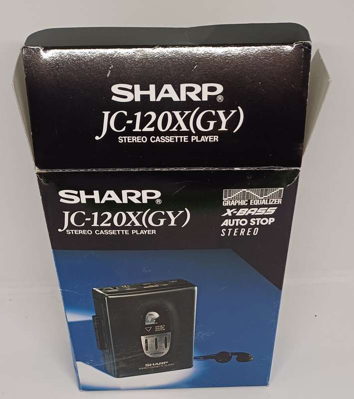 Sharp Stereo portable cassette player- walkman