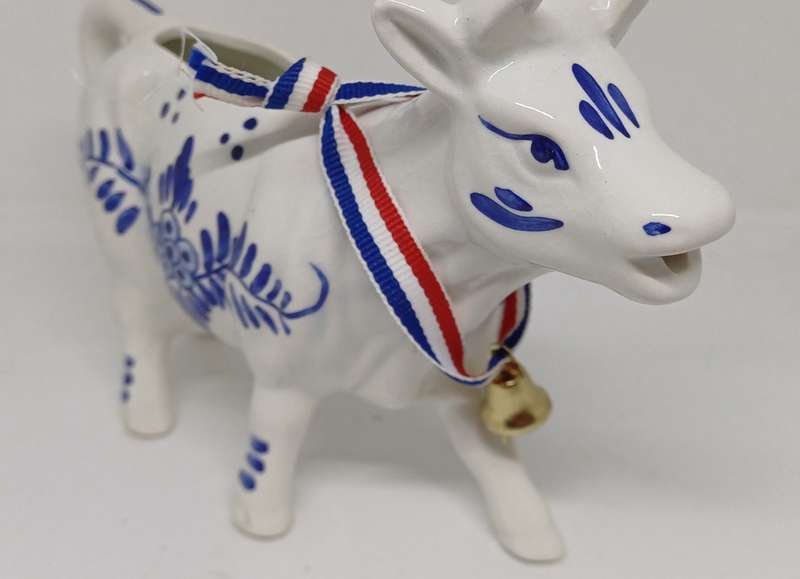 Delftware Cow Creamer - original box