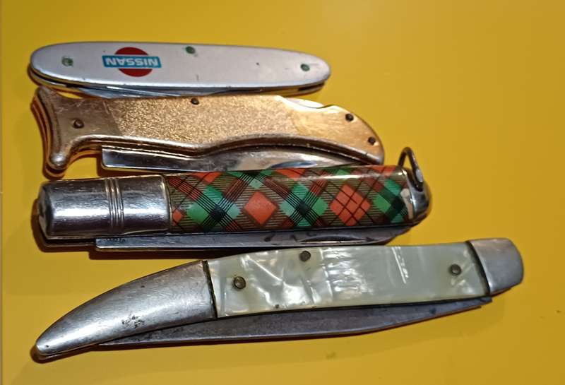 Collection of Pocket knives,Wenger delemont,Richard's sheffield