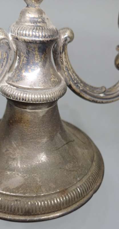 Two Candle holders no markings