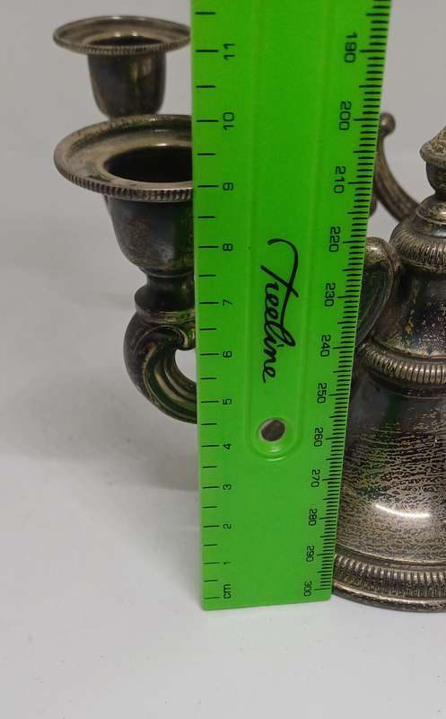 Two Candle holders no markings