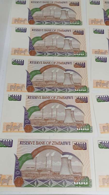 Zimbabwe notes