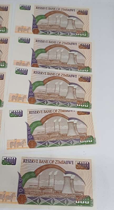 Zimbabwe notes