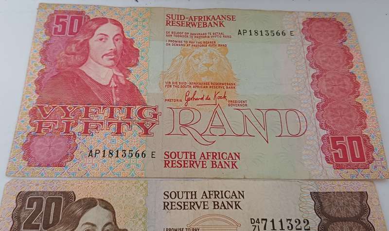 Old South African Banknotes
