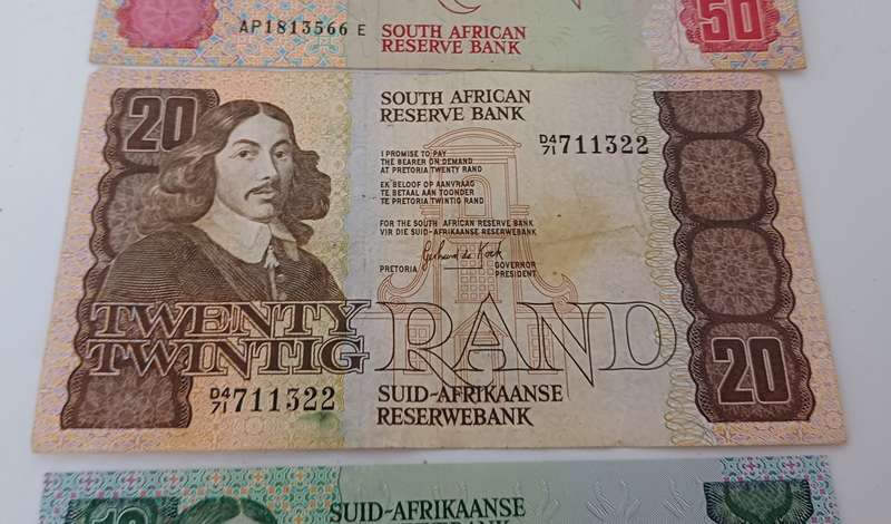 Old South African Banknotes