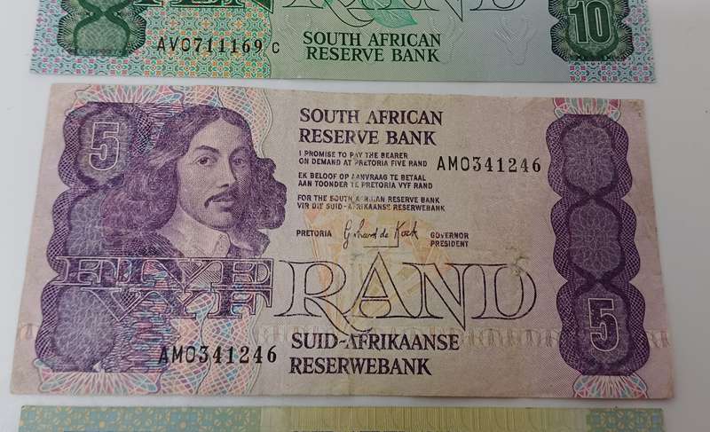 Old South African Banknotes