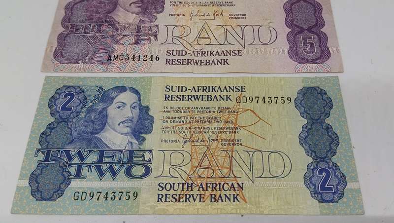 Old South African Banknotes