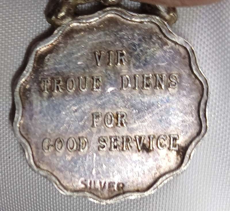 Marked silver - for military collector