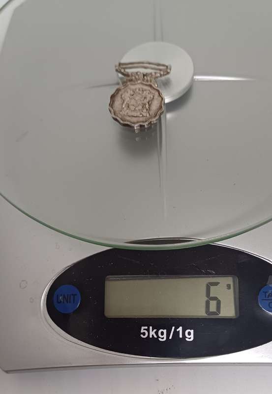 Marked silver - for military collector
