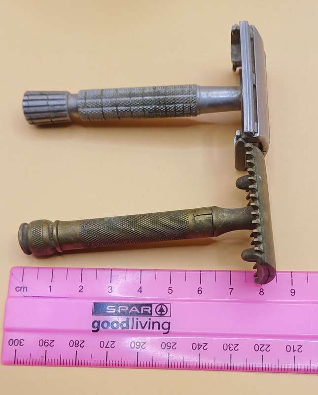 Two safety razors