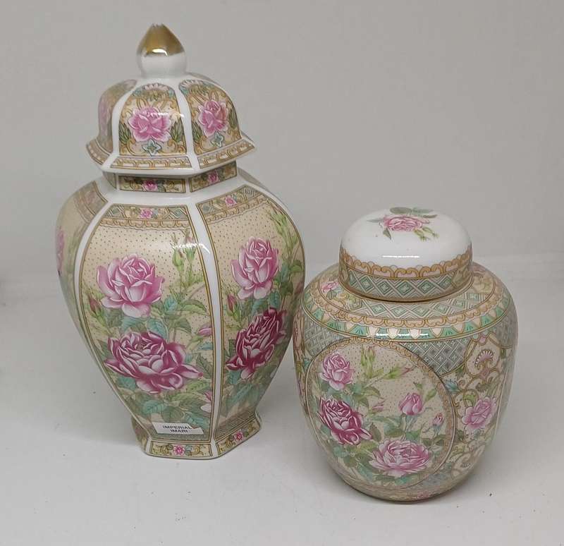Two ginger jars