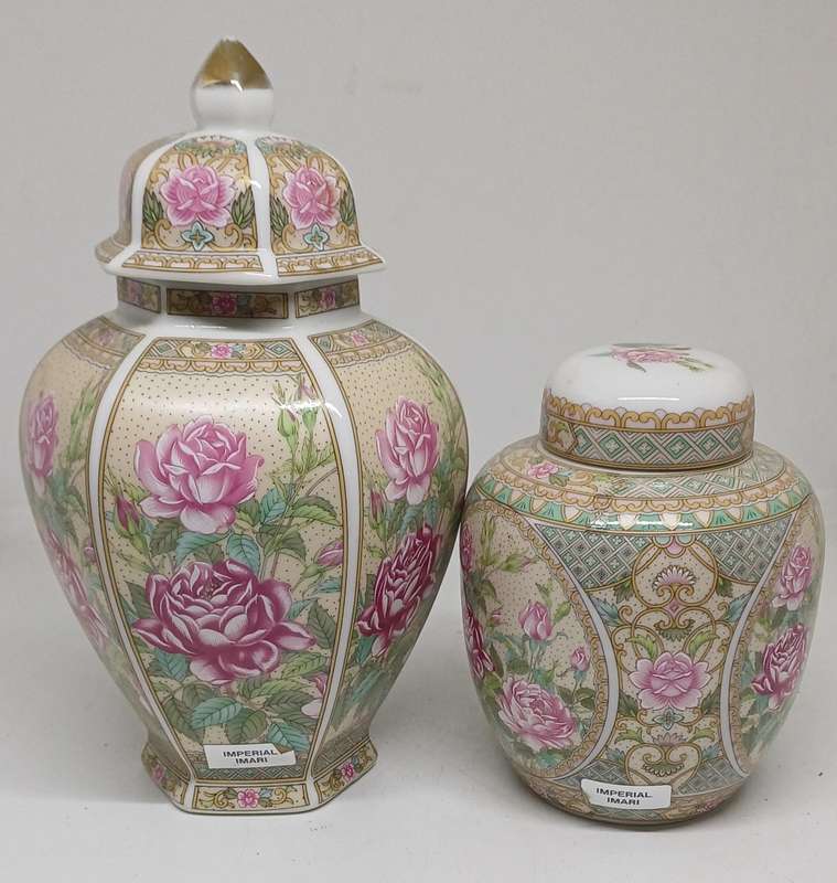 Two ginger jars