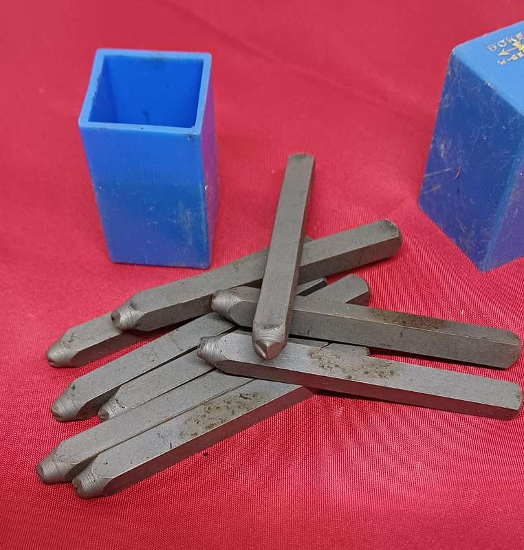 Steel number punches w-germany
