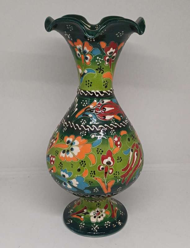 Handpainted vase